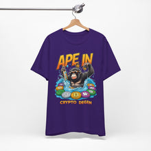 Load image into Gallery viewer, Ape In 2 - Unisex T-Shirt (Multiple Colors)