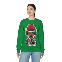 Load image into Gallery viewer, Ho Ho Ho's Down 1 - Christmas Holiday Sweatshirt (Multiple Colors)