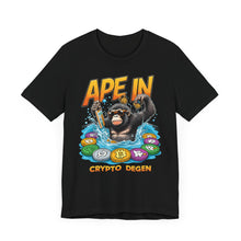 Load image into Gallery viewer, Ape In 2 - Unisex T-Shirt (Multiple Colors)