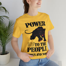 Load image into Gallery viewer, Power To The People - Unisex T-Shirt (Multiple Colors)