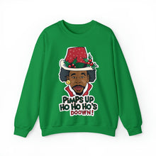 Load image into Gallery viewer, Ho Ho Ho's Down 1 - Christmas Holiday Sweatshirt (Multiple Colors)