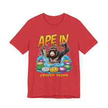 Load image into Gallery viewer, Ape In 2 - Unisex T-Shirt (Multiple Colors)