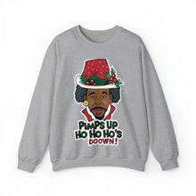 Load image into Gallery viewer, Ho Ho Ho's Down 1 - Christmas Holiday Sweatshirt (Multiple Colors)