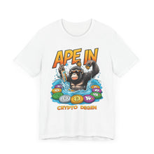 Load image into Gallery viewer, Ape In 2 - Unisex T-Shirt (Multiple Colors)