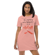 Load image into Gallery viewer, TAKE NOTES - Organic Cotton T-Shirt Dress