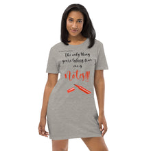 Load image into Gallery viewer, TAKE NOTES - Organic Cotton T-Shirt Dress