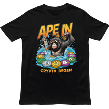 Load image into Gallery viewer, Ape In 2 - Unisex T-Shirt (Multiple Colors)