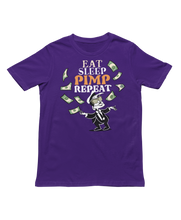 Load image into Gallery viewer, Eat Sleep Pimp Repeat - Unisex T-Shirt (Multiple Colors)