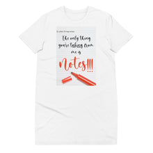 Load image into Gallery viewer, Take Notes - Women's T-Shirt Dress (Multiple Colors)