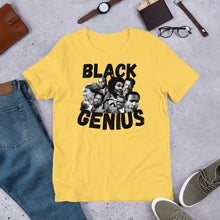 Load image into Gallery viewer, Black Genius Short-Sleeve Unisex T-Shirt - Multi