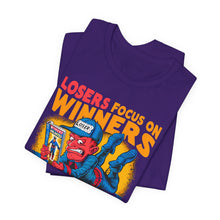 Load image into Gallery viewer, Winners Focus On Winning - Unisex T-Shirt (Multiple Colors)
