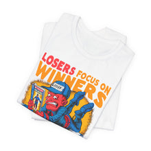 Load image into Gallery viewer, Winners Focus On Winning - Unisex T-Shirt (Multiple Colors)
