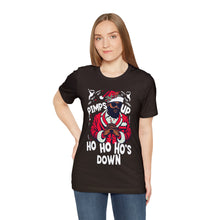 Load image into Gallery viewer, Ho Ho Ho&#39;s Down 3 - Christmas Holiday Unisex T-Shirt (Multiple Colors)
