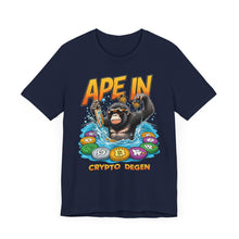 Load image into Gallery viewer, Ape In 2 - Unisex T-Shirt (Multiple Colors)
