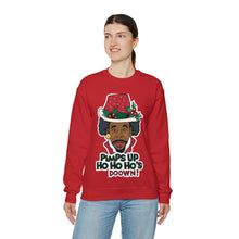 Load image into Gallery viewer, Ho Ho Ho&#39;s Down 1 - Christmas Holiday Sweatshirt (Multiple Colors)
