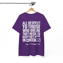 Load image into Gallery viewer, ALL RESPECT - Unisex T-Shirt
