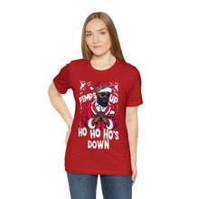 Load image into Gallery viewer, Ho Ho Ho&#39;s Down 3 - Christmas Holiday Unisex T-Shirt (Multiple Colors)
