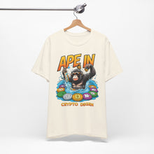 Load image into Gallery viewer, Ape In 2 - Unisex T-Shirt (Multiple Colors)
