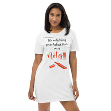 Load image into Gallery viewer, TAKE NOTES - Organic Cotton T-Shirt Dress
