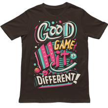 Load image into Gallery viewer, Good Game Hit Different - Unisex T-Shirt (Multiple Colors)
