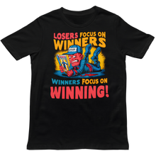 Load image into Gallery viewer, Winners Focus On Winning - Unisex T-Shirt (Multiple Colors)
