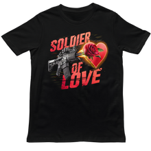 Load image into Gallery viewer, Soldier Of Love - Unisex T-Shirt (Multiple Colors)
