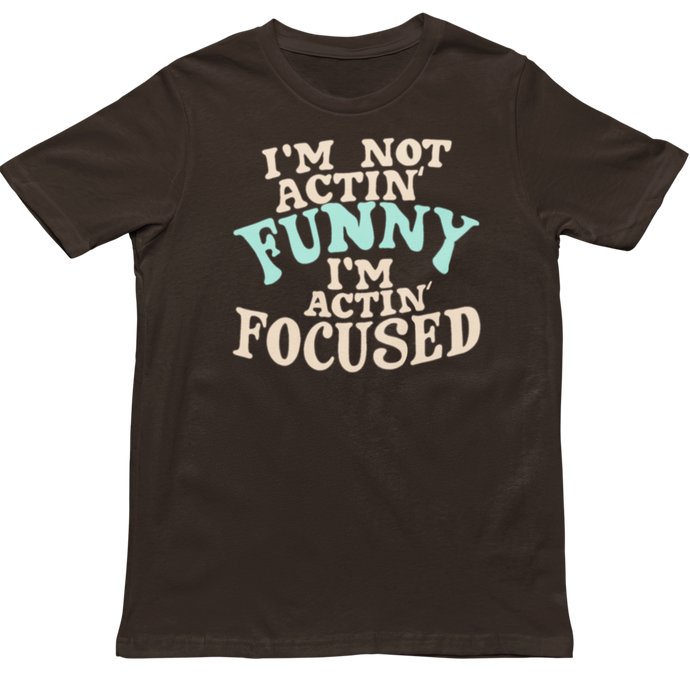 Focused - Unisex T-Shirt (Multiple Colors)