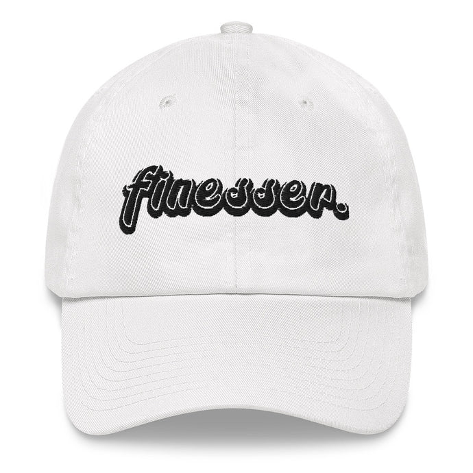 Finesser dad hat - White