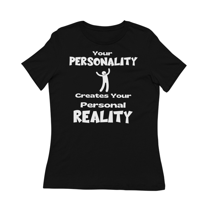 Personality Women's short sleeve t-shirt - Black