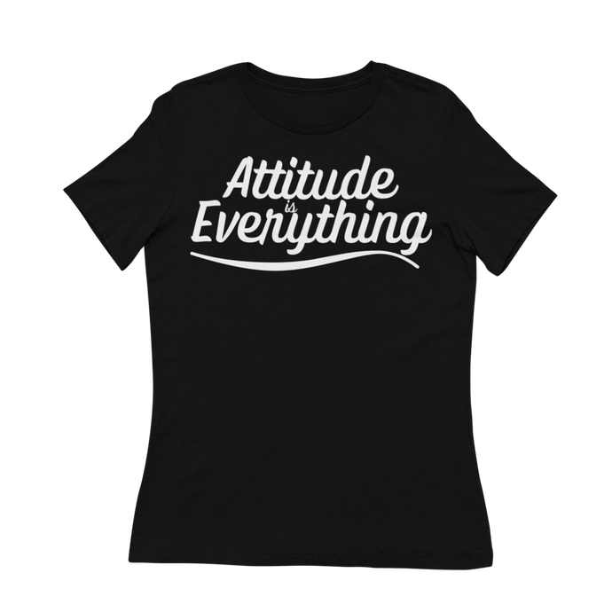 Attitude Is Everything Women's Short Sleeve T-Shirt - Black