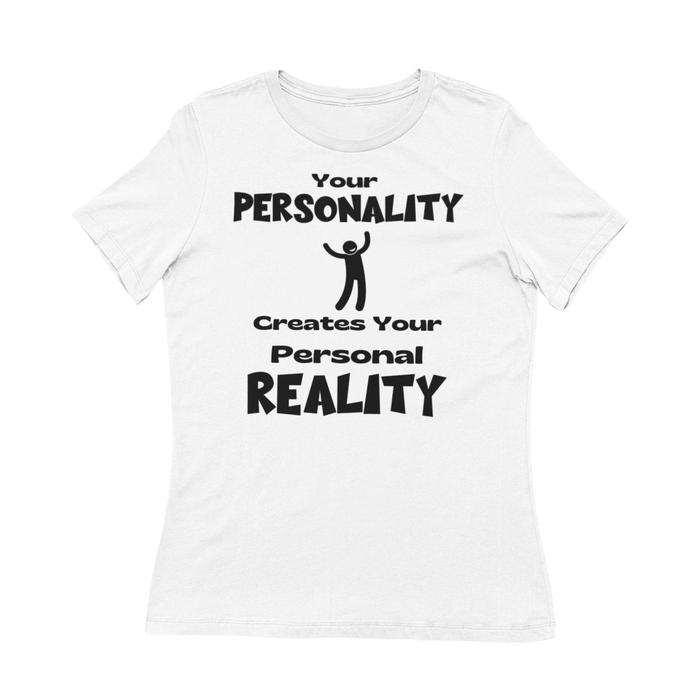 Personality Women's short sleeve t-shirt - White