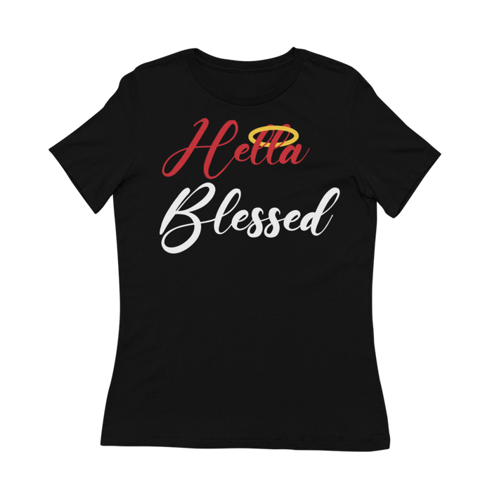 Hella Blessed - Women's T-Shirt (Black)