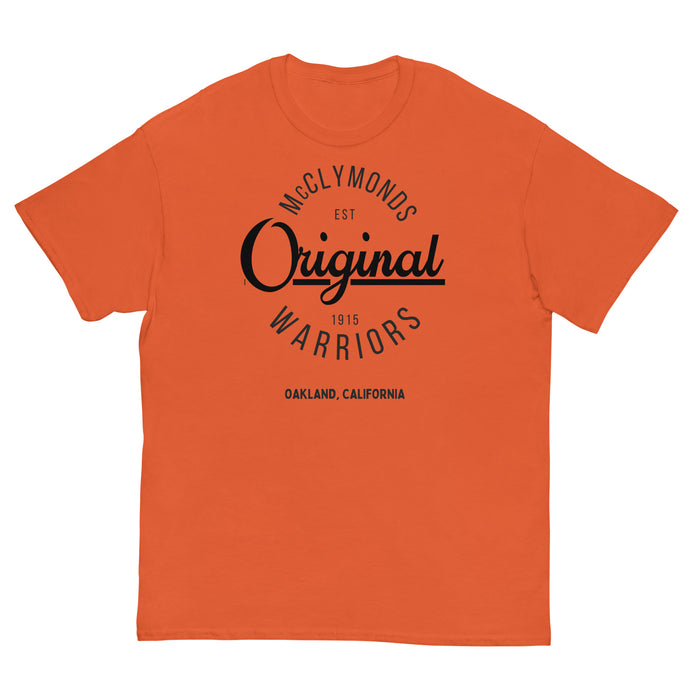 Original McClymonds Warriors - Unisex T-Shirt (Orange)