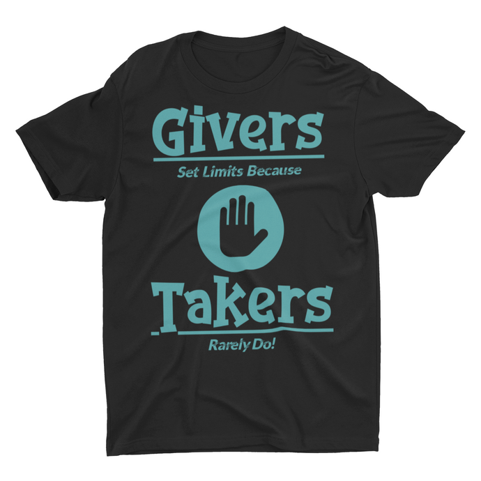 Give & Take - Unisex T-Shirt (Black)