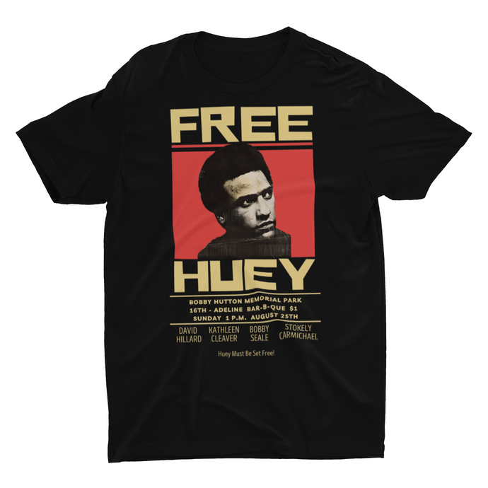 Free Huey - Unisex T-Shirt (Black)