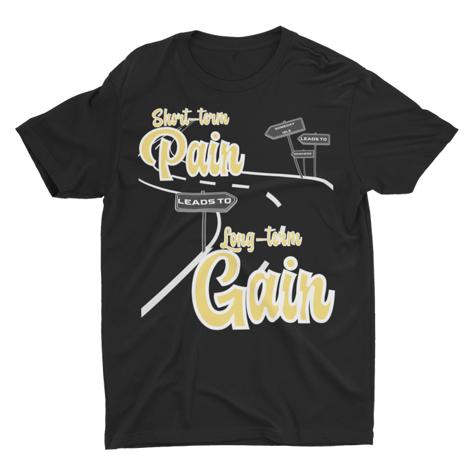 Long Term Gain Short-Sleeve Unisex T-Shirt
