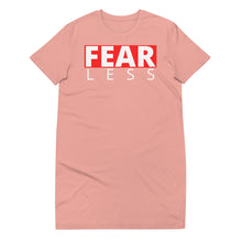 Load image into Gallery viewer, Fearless - Women&#39;s T-Shirt Dress (Multiple Colors)
