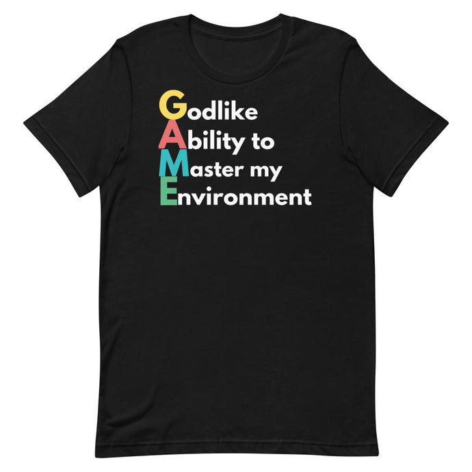 GAME Acronym 3 Short-Sleeve Unisex T-Shirt