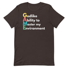 Load image into Gallery viewer, GAME Acronym 3 Short-Sleeve Unisex T-Shirt
