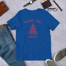 Load image into Gallery viewer, Thank You Enjoy Short-Sleeve Unisex T-Shirt - Multi
