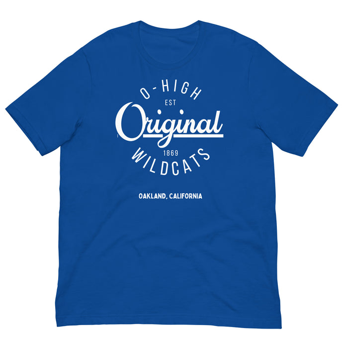 Original O-High Wildcats Unisex T-Shirt (Blue)