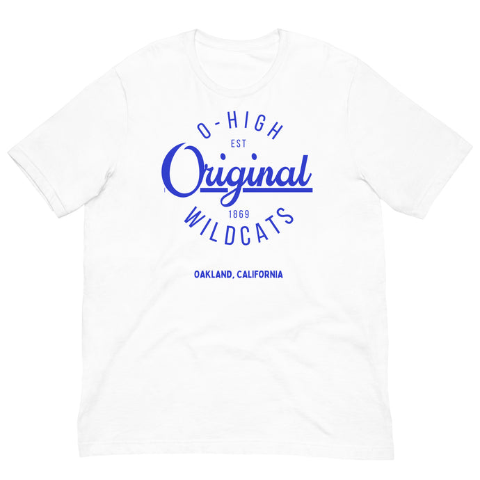 Original O-High Wildcats Unisex T-Shirt (White)