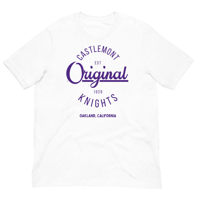 Original Castlemont Knights - Unisex T-Shirt (White)