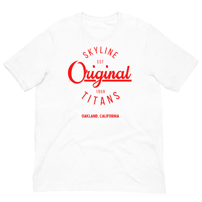 Original Skyline Titans - Unisex T-shirt (White)