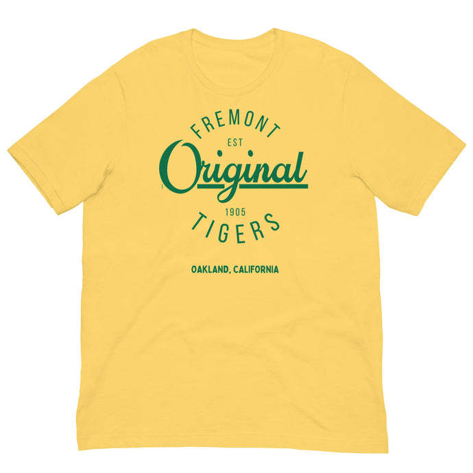 Original Fremont Tigers - Unisex T-Shirt (Yellow)