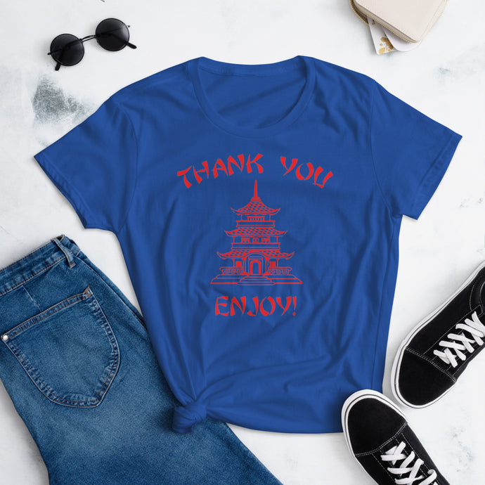 Thank You Enjoy Women's short sleeve t-shirt - Multi